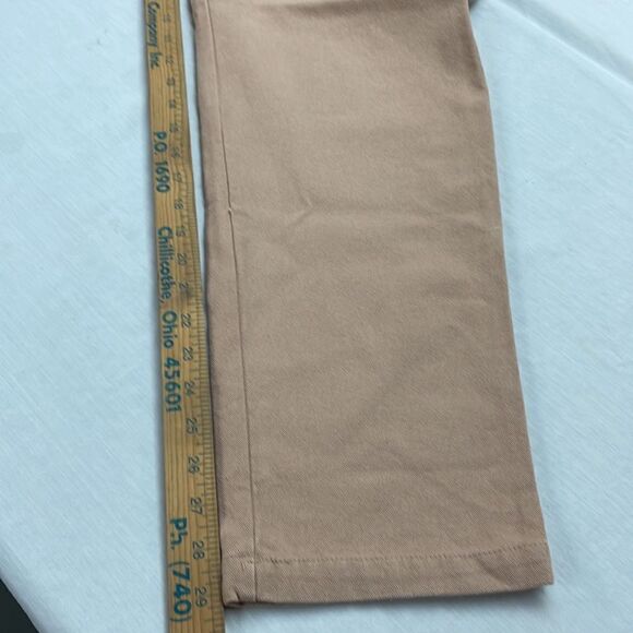 NWT ASOS 100% Cotton Carpenter Tan Beige Jeans Boho Vintage Look Size32 - Picture 10 of 10